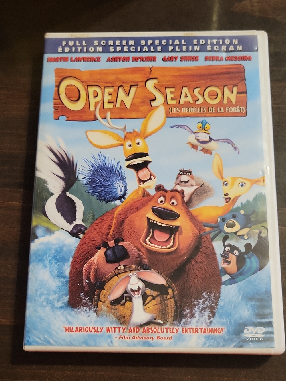 Open Season DVD - Animated Family Comedy (Blue)